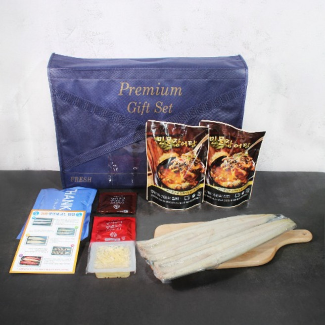 심가네 장어 명절선물세트 (초벌 1kg+장어탕 2팩), 1개