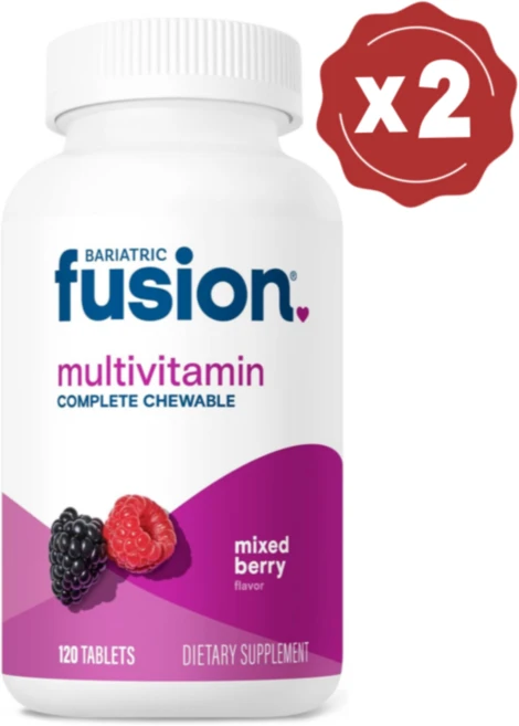 Bariatric Fusion 멀티비타민 멀티미네랄 종합 보충제 120정X2개, 120정 - 쿠팡