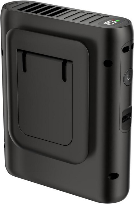 2026新款掛腰風扇大功率暴力風便攜腰間散熱風扇戶外作業降溫神器, 80*41*98mm, 黑色4000毫安