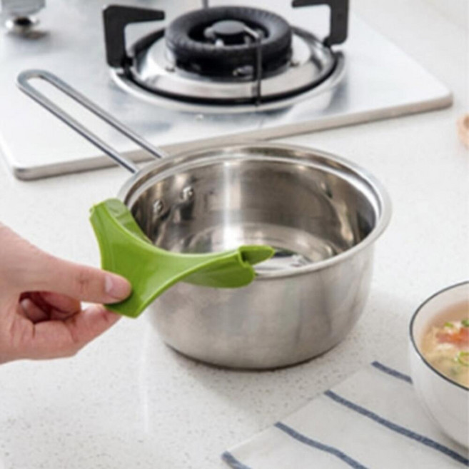 실리콘 국물 깔대기 흘림방지-81434EA, 3실리콘따르개-그린, 1개