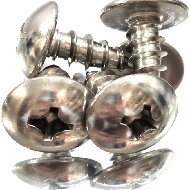 스텐 1종 태핑 나사 M6 트러스 우산 둥근 머리, M6X16mm 300개, 300개