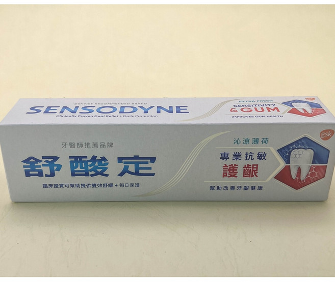 舒酸定 3入組, 100g, 1條