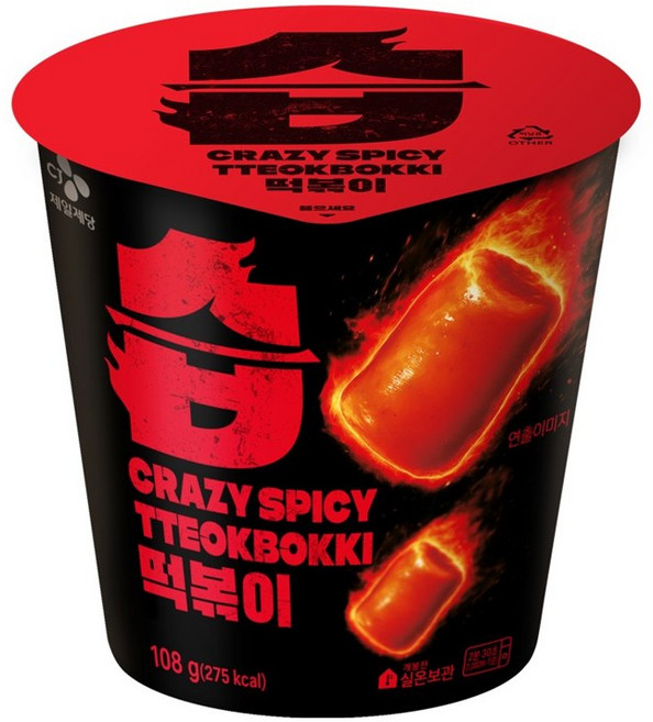 CJ제일제당 습 떡볶이, 3개, 108g