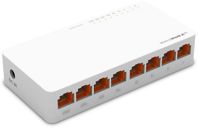 ipTIME 8포트 스위치허브, (ipTIME정품)H808 스위치허브, 1개