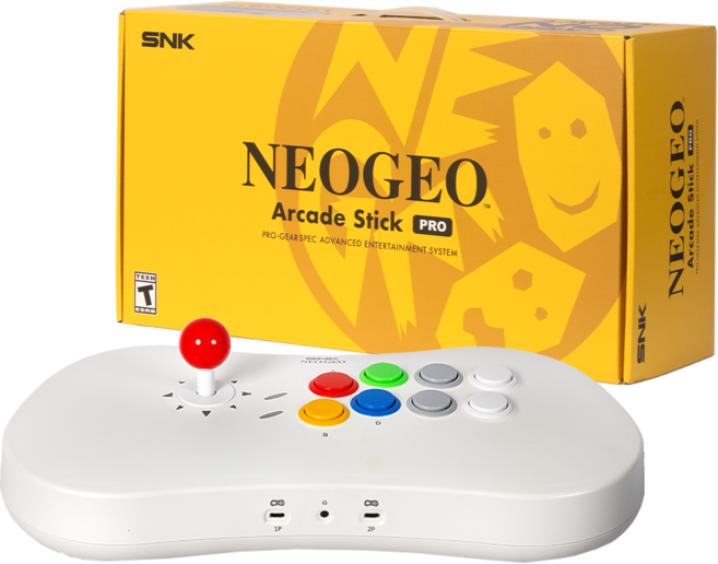 SNK 네오지오 아케이드 스틱 프로 게임기 NEOGEO Arcade Stinc RPO 정품 라이센스 레트로 게임기