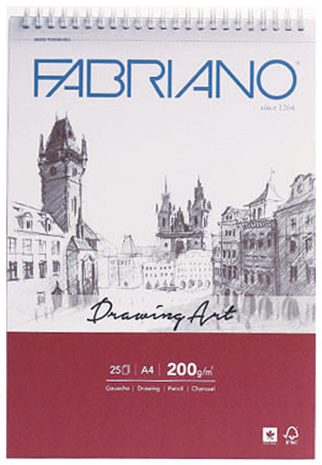 파브리아노 드로잉아트 스프링 CS02 A4 200g, $LX4_드로잉아트 CS02 / 200g / 스프링 / A4, 이미지참조