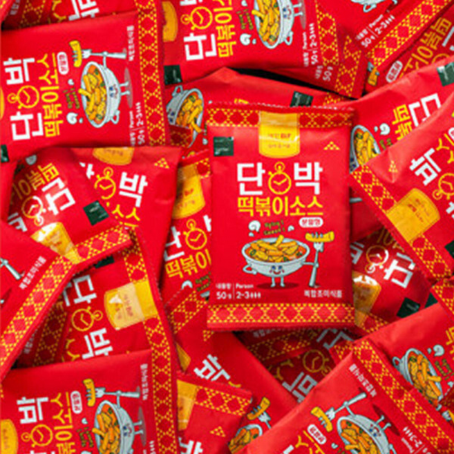 떡볶이소스 분말 라볶이, 50g, 10개