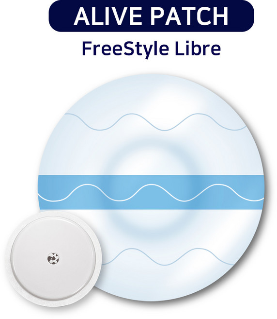 얼라이브패치 프리스타일 리브레 고정용 투명 방수패치 20매, 1개, 20매입