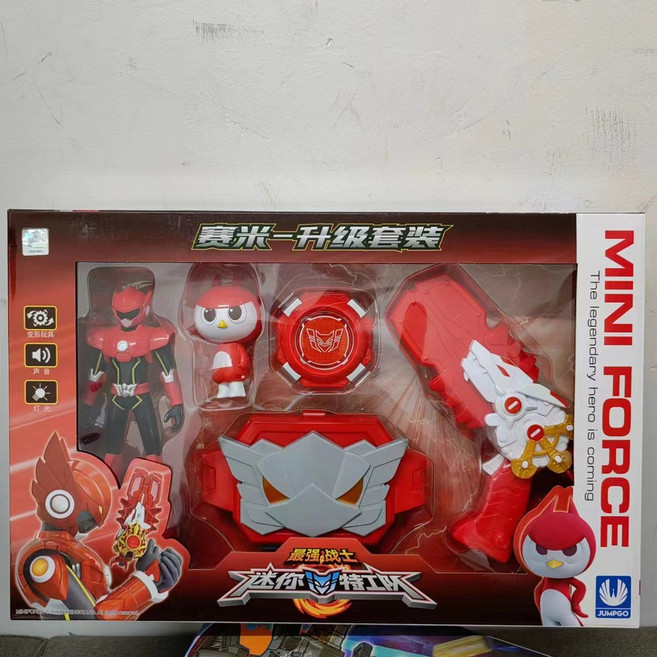 전고 미니특공대 슈퍼 공룡파워 퍼트루시 새미 사운드트랙 피규어남, 세미 5종 세트, 1개