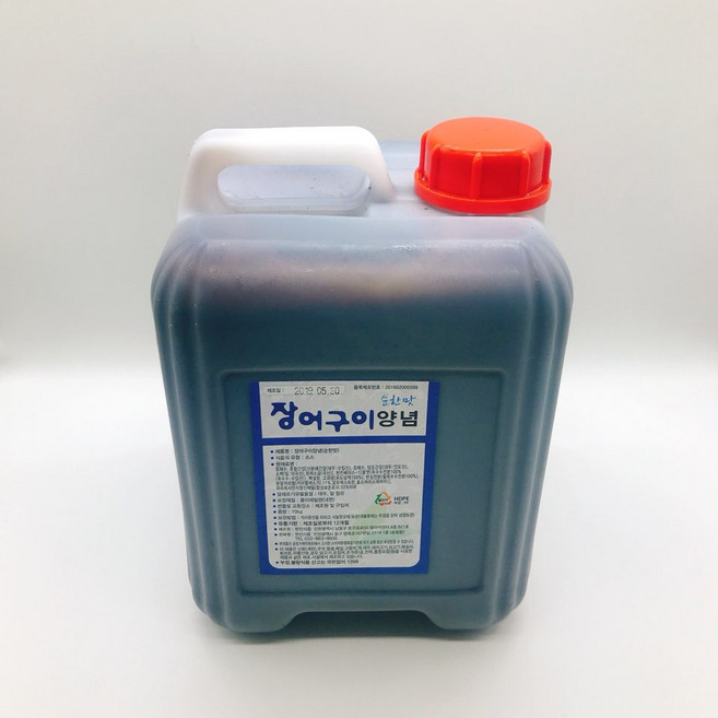 장어구이 양념소스 10kg 말통 순한맛/매운맛 현진식품 국내가공 대용량소스, 장어양념소스 매운맛(고추장)10kg, 1