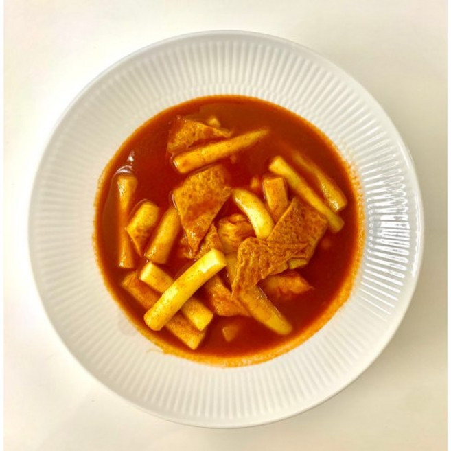 일산 번개 국물떡볶이 짜장떡볶이 카레떡볶이 밀키트 밀떡, 1세트, 220g, 카레떡볶이-중간맛