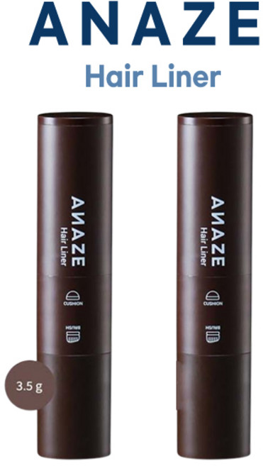 어네이즈 헤어라이너 3.5G 헤어라인 ANAZE Hair Liner 2가지 색상 택1 I ANAZE HAIRLINER, 1.다크애쉬브라운, 2개