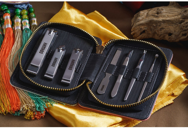 하마보 HS-3 국산 손톱깎이세트, 1개, 핑크+튐