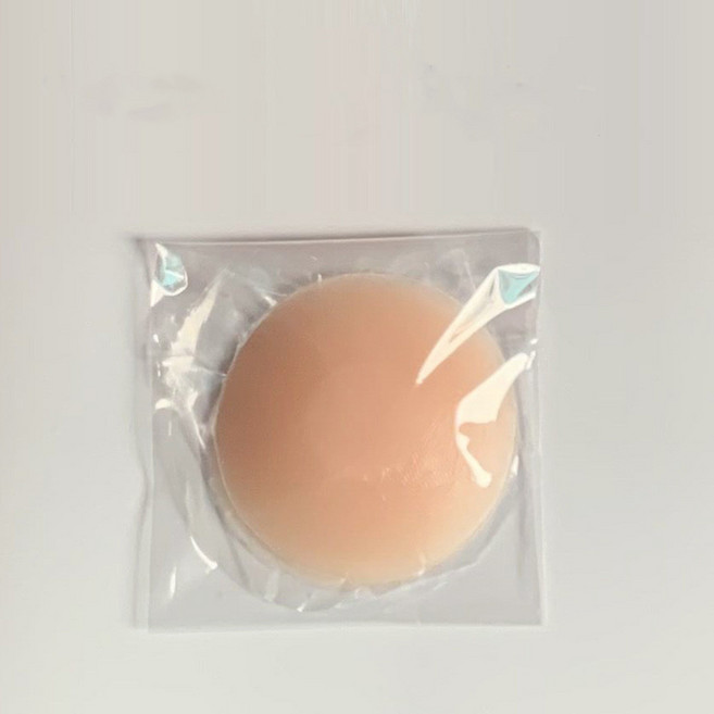 隱形胸貼 防走光 防凸點 游泳防水 矽膠乳貼 透氣無痕 乳頭貼, 1個, OPP袋裝,7CM花形【全膠】