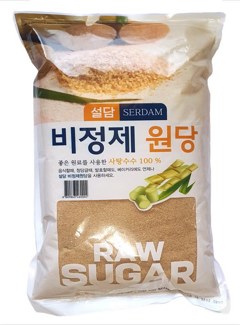 설담 비정제원당, 5kg, 2개