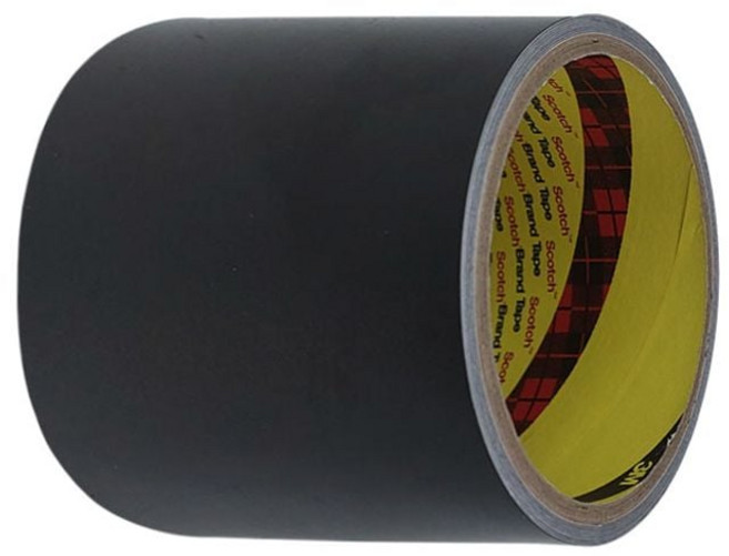 3M 고휘도 반사테이프 흑색 2.5M, 검정, 1개
