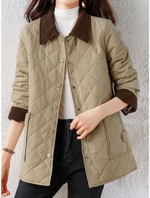 에꼴드파리 버터 테일 퀄팅점퍼 F5XWUB001Z