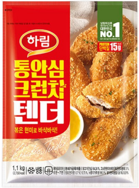 하림 통안심 크런치 텐더, 1개, 1.1kg