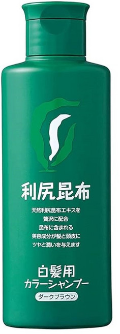 Sastty 利尻昆布 白髮用洗髮精 深棕色, 1件, 200ml