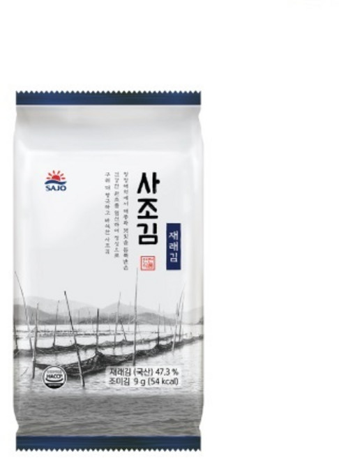 사조 식탁용 재래김, 9g, 20개