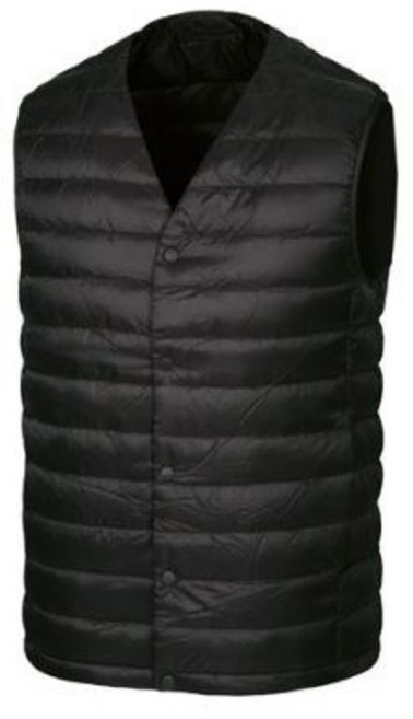 티팜 스포츠 아웃도어 초경량 V넥 패딩조끼