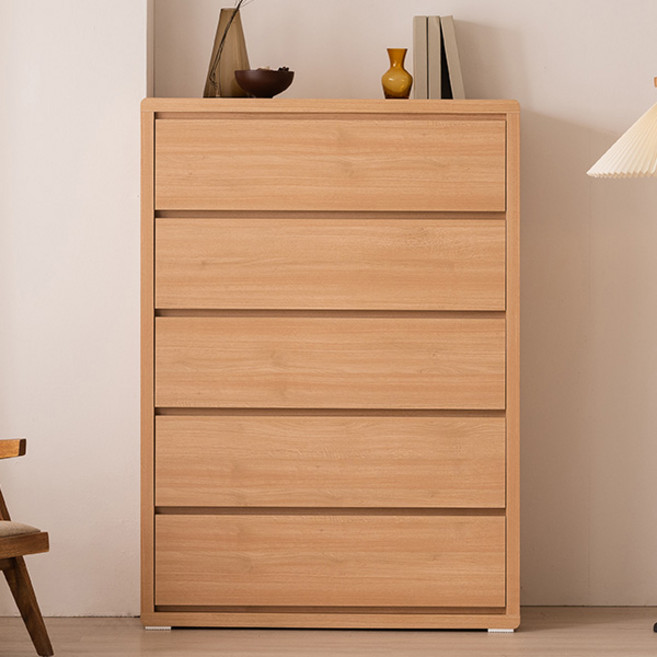 [삼익가구]빅라지 1000 5단 광폭 초대형 서랍장, 오크