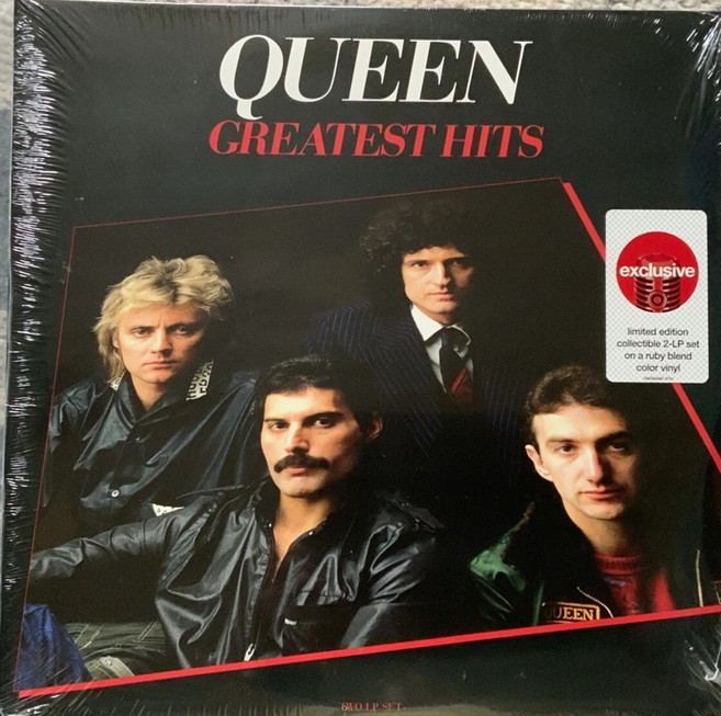 (수입 LP) Queen Greatest Hits 2 LP Ruby Blend Vinyl Target Exclusive New Sealed