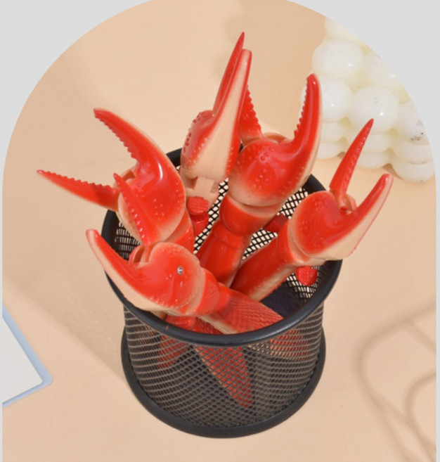 아름드림몰 집게발 볼펜 1p 디자인볼펜