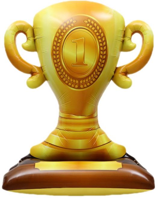 졸업식 은박풍선 스탠딩에어벌룬 포토존 파티 졸업 풍선세트, 1개, 초대형 트로피