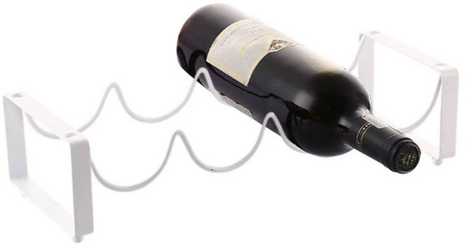 철제 선반 와인랙 1단, 화이트, 3개