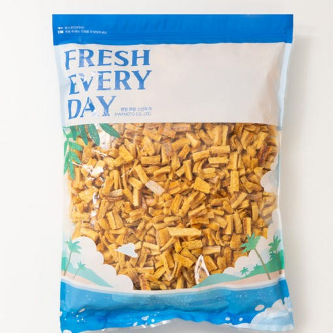 2cm 손질 절단 토막 300g황태채 황태포 두나미스 자연건조 도매, 1개, 300g