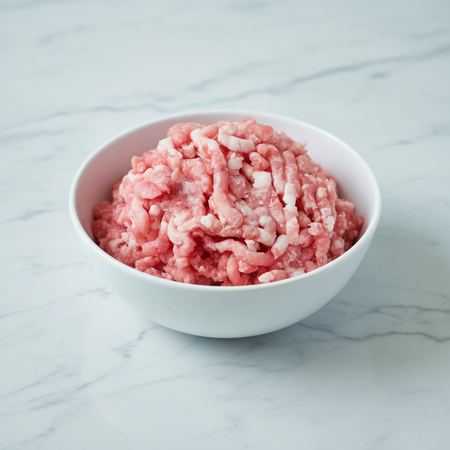 행복한돈 국내산 냉장 돼지고기 다짐육 민찌 뒷다리살 500g, 1개