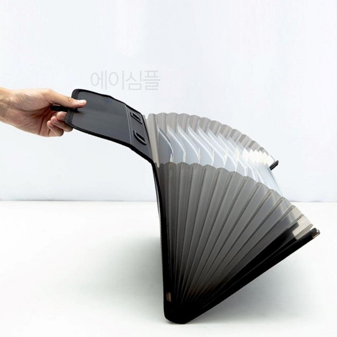 아코디언 손잡이 모의고사 파일 가방 파일백 문서정리 파일정리 시험지 포켓 상장 모고 악보 모의고사파일