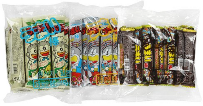 다다기획 우마이봉 세트, 콘스프맛 2개 + 치즈맛 2개, 1세트