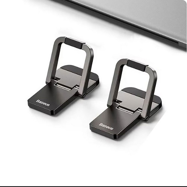 베이스어스 슬림 랩탑 킥스탠드, 스페이스그레이, 2개