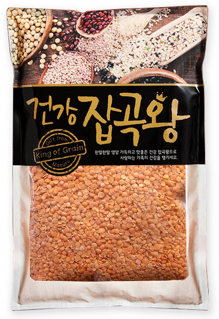 [가온애] 슈퍼푸드 렌틸콩 (레드), 1개, 1kg