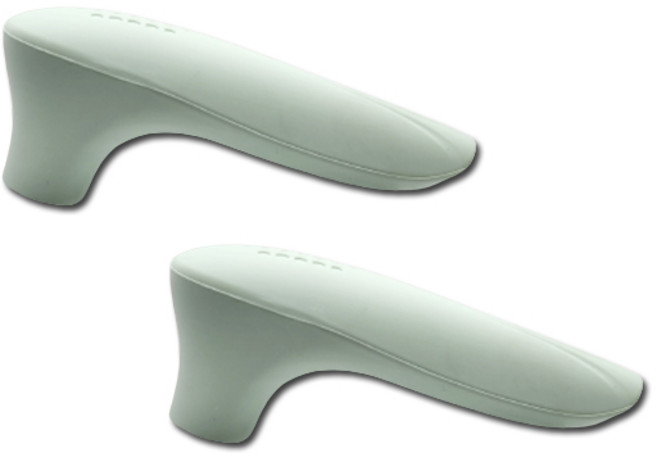 실리콘 방문 손잡이 커버 2개, 민트