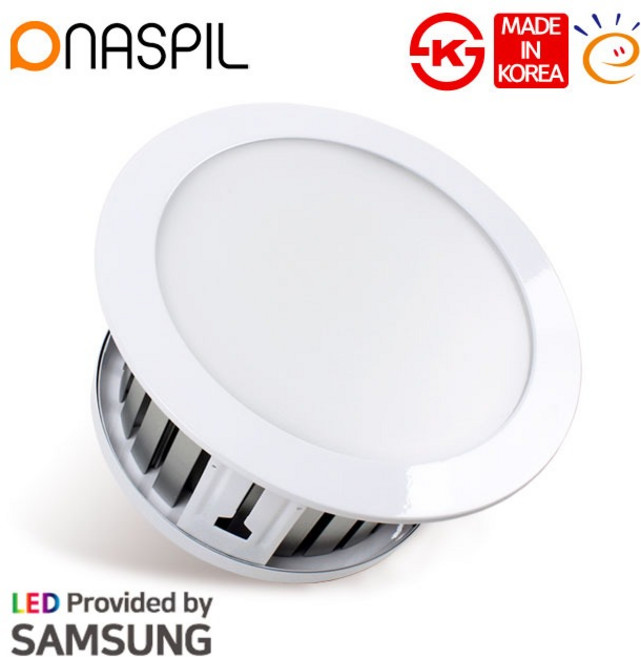 나스필 LED 다운라이트 10인치 100W 고효율 매입등 국내산 삼성칩 강당 체육관 교회 고천장등, 1개, 주백색
