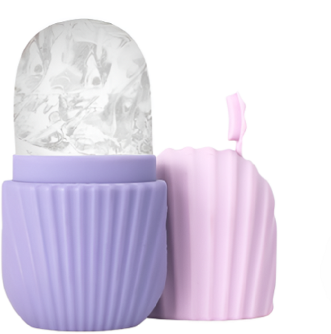 키넬 페이셜 얼굴 얼음찜질 몰드, 1개, 바이올렛