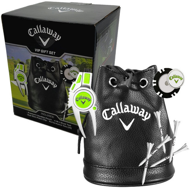 캘러웨이 VIP 골프선물세트 그린보수기 골프티 볼마커, 1개