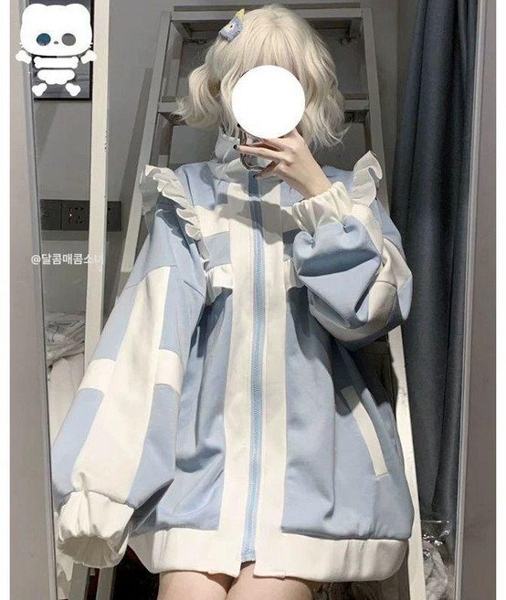 서브컬쳐 네코 후드집업
