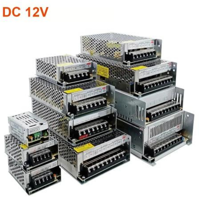 변압기 스위칭 전원 공급 장치 LED 드라이버 소스 어댑터 유닛 LED 스트립 조명용 12V 1A 2A 5A 10A 15A 20A 25A 30A, 8) 12V - 30A, 1개