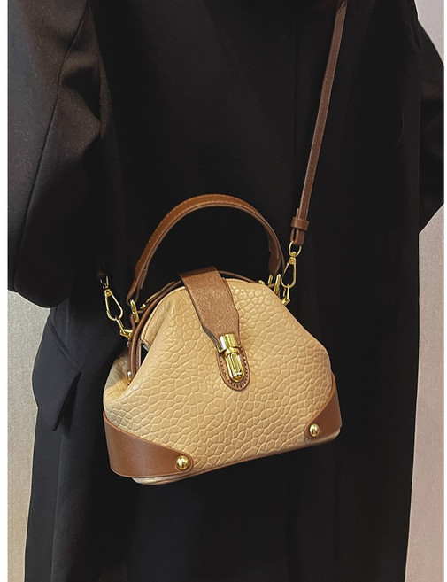 치유쿠 여성 고급 소프트 숄더 크로스백 핸드백