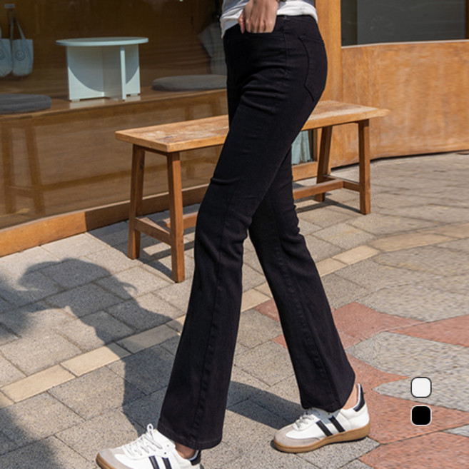 [나크21] (S~2XL) 3타입 세미 부츠컷 팬츠 DM41-P-51