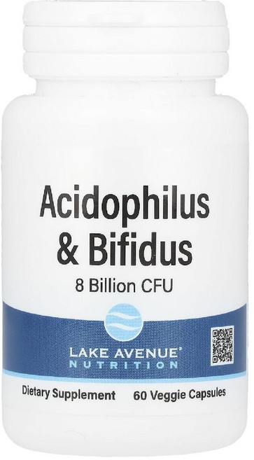 레이크애비뉴뉴트리션 애시도필러스 비피더스 베지캡슐60정 프로바이오틱스 프로바이오틱, 1개, 60정