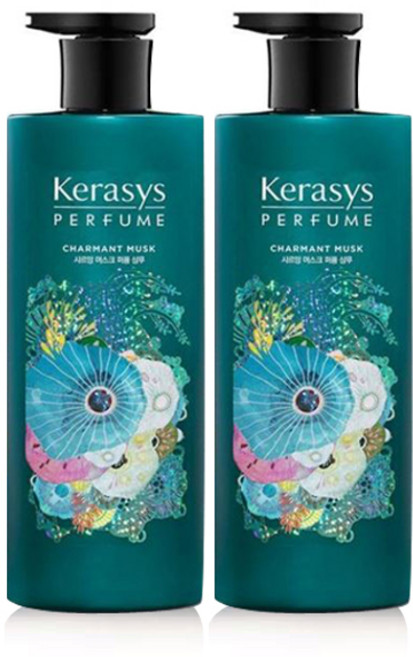 케라시스 샤르망 머스크 퍼퓸 샴푸, 600ml, 2개