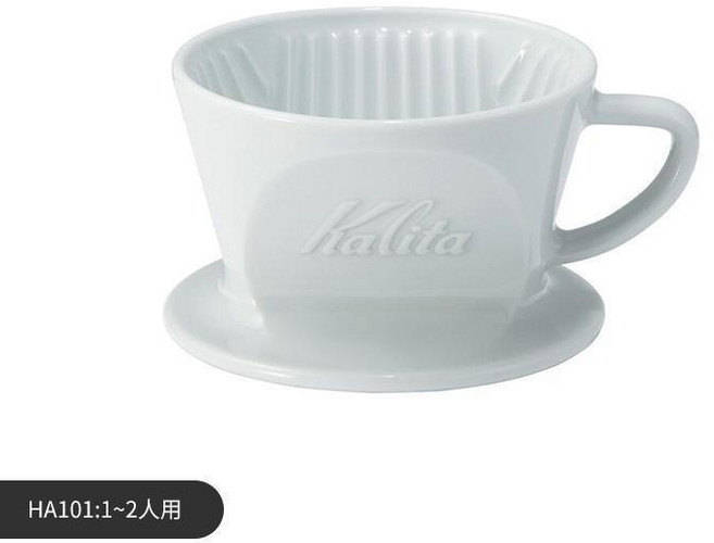Kalita HASAMI 波佐見燒 咖啡濾杯 扇形陶瓷濾杯 手沖咖啡, 1個