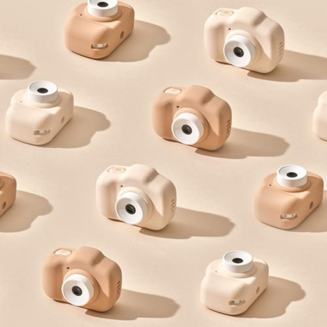 키즈 카메라 아이보리, 1개