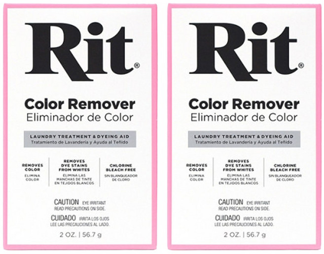 리트다이 염색 염료 컬러제거제 2개