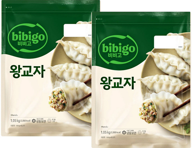 비비고 왕교자, 1.05kg, 2개